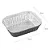 BANDEJA RETANGULAR 220ML D12 TP PET TRANS CX 100 - Imagem 1