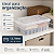 CAIXA ORGANIZADORA BOX BAIXA 13,7L 45X32X14 PLASTICA - Imagem 3