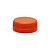 TAMPA GARRAFA PLASTICA 300/500/1000ML COR LARANJA C/100 UND - Imagem 1