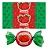 EMBALAGEM TRUFA MORANGO 15X16 C/100 - Imagem 2