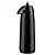 GARRAFA AIR POT PP SLIM PRETA 1,8L - Imagem 3