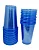 COPO 300 ML BIODEGRADAVEL CRYSTAL AZUL NEON P/C 25 UNIDADES - Imagem 2