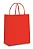 SACOLA PAPEL VERMELHO PP 18X22X9 C/10 - Imagem 1