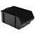 GAVETEIRO BIN MOD 5 PP RECICLADO PRETA C/TRAVA 25X15X12 - Imagem 2