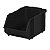 GAVETEIRO BIN MOD 5 PP RECICLADO PRETA C/TRAVA 25X15X12 - Imagem 1