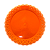 BANDEJA RENDADA REDONDA 21CM LARANJA NEON UNID - Imagem 2