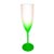 TACA CHAMPAGNE VERDE DEGRADE 180ML - Imagem 1