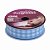 FITA 212 XADREZ BORDADO AZUL BEBE 22MMX10MT - Imagem 1
