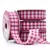 FITA 303 XADREZ BORDADO PINK 22MMX10MT - Imagem 1