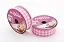 FITA 310 XADREZ BORDADO ROSA BEBE 22MMX10MT - Imagem 3