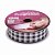 FITA 340 XADREZ BORDADO MARRON 22MMX10MT - Imagem 2