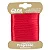 FITA CETIM DUPLO 209 VERMELHO 4MMX10MT - Imagem 1