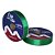 FITA CETIM SIMPLES 217 VERDE BANDEIRA 22MMX50MT COM IMPRESSAO - Imagem 1