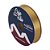 FITA CETIM SIMPLES 1353 DOURADO 22MMX50MT COM IMPRESSAO - Imagem 2