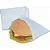 SACO HAMBURGUER BD 20X10X0,8 LEITOSO SANFONADO C/625 UND - Imagem 2