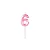 VELA DESIGN ROSA CANDY N.6 - Imagem 1