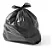 SACO LIXO PRETO 60LTS 63X80X0,08 PAC C/1KG - Imagem 1