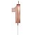 VELA DESIGN ROSE NUMERO 1 - Imagem 1