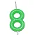 VELA VERDE NEON N.8 - Imagem 1