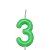 VELA VERDE NEON N.3 - Imagem 1