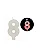 VELA LED BRANCA NUMERO 8 - Imagem 1