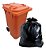 SACO LIXO PRETO 100LT 75X90X0,10 PAC C/1 KG - Imagem 1
