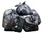 SACO LIXO PRETO 150LTS 90X92 0,10 PAC COM 1KG - Imagem 1