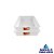 BANDEJA PLASTICA BRANCA 43x30x7,5 REF 737 - Imagem 4