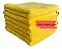 TOALHA MICROFIBRA AMARELA 38X59 CORTE A LASER AUTOMOTIVA UNIDADE - Imagem 1