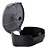 DISPENSER PAPEL HIG ROLAO 300MTS VELOX PRETO - Imagem 2