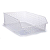 CESTINHA PLASTICA TRANSP ALTA G - Imagem 1