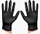 LUVA NITRILICA INDUSTRIAL M PRETA VABENE 7,5 C/100 UND - Imagem 1