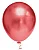 BALAO LISO N.5 METALICO VERMELHO C/25 - Imagem 1
