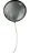 BALAO LISO N.5 METALIC CHUMBO C/25 - Imagem 1