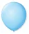 BALAO LISO N.7 AZUL BB C/50 UND - Imagem 1