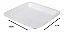 BANDEJA ISOPOR CRL001 BRANCA C/100 UND - Imagem 2