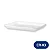 BANDEJA ISOPOR CR003 BRANCA C/100 UND - Imagem 1