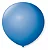 BALAO LISO 9 REDONDO AZUL TURQUESA PCT C/50 UNIDADES - Imagem 1