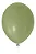 BALAO LISO REDONDO N7 VERDE EUCALIPTO PCT C/50 UNIDADES - Imagem 1