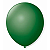 BALAO LISO REDONDO N7 VERDE FOLHA PC C/50 UNIDADES - Imagem 1