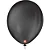 BALAO LISO 9 REDONDO PRETO EBANO PCT C/50 UNIDADES - Imagem 1