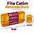 FITA CETIM AMARELO OURO 10M X 22MM 1 UNIDADE PROGRESSO - Imagem 4