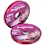 FITA CETIM SIMPLES 209 VERMELHO 10MMX50MT COM IMPRESSAO - Imagem 1
