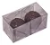 CAIXA BASIC 2 DOCES TRANSPARENTE PCT C/10 UND - Imagem 1