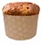 FORMA PANETONE 500GRS 13,4cmx9,5cm C/10 UNIDADES - Imagem 2