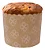 FORMA PANETONE KRAFT 7CMX6CM 100GRS C/10 UNIDADES - Imagem 1
