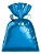 SACO PRESENTE 25X37 AZUL METALCOR C/50 - Imagem 1