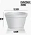 POTE TERMICO ISOPOR 360ML PACOTE C/20 - Imagem 3