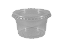 KIT POTE REDONDO C/ TAMPA 250ML C/24 UNIDADES - Imagem 2