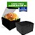 CX HAMBURGUER PRETO LISO H2 C/40 - Imagem 1